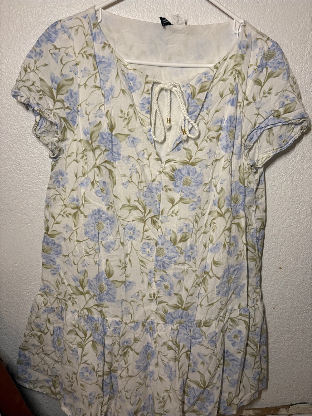Large Floral Divided Summer Dress